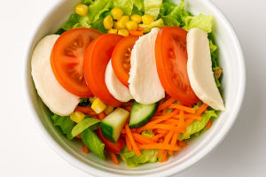 A_digital_photograph_features_a_salad_served_in_a_