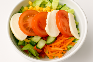 A_photograph_showcases_a_salad_served_in_a_clean,_